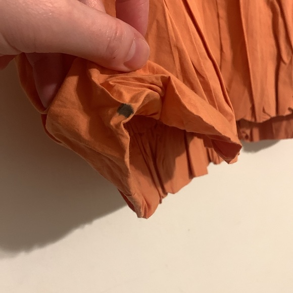 ✨ Anthropologie Ruffled Bubble-Hem Cropped Tank Sz XLP - Picture 10 of 12